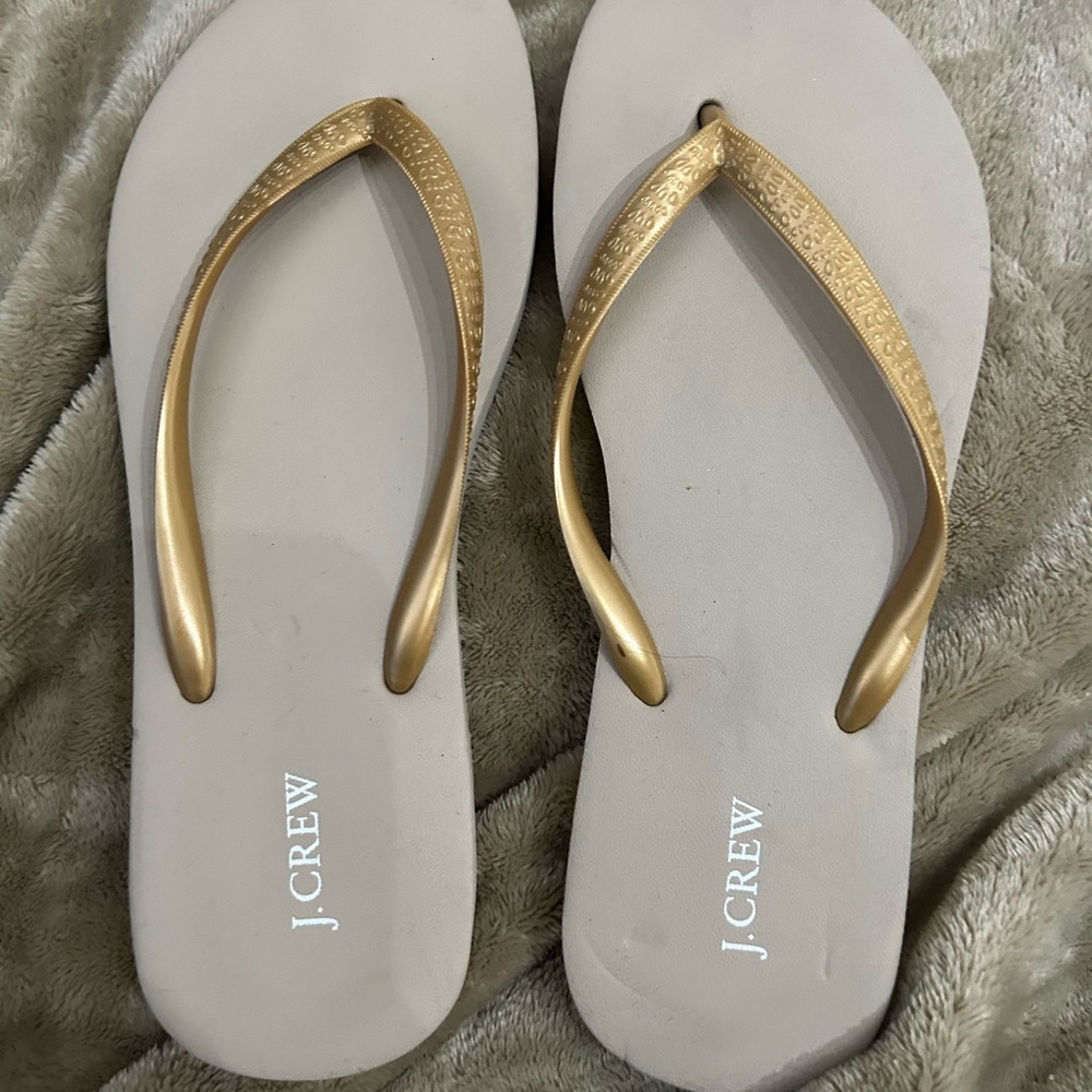 J.CREW women’s skinny classic flip flops